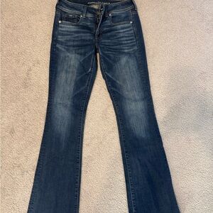 American Eagle Outfitters Blue Boot Cut Jeans Classic Style